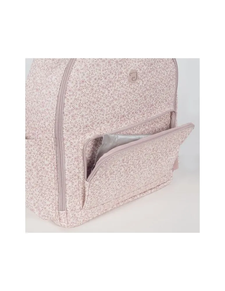 MOCHILA FLOWER MELLOW ROSA PASITO A PASITO