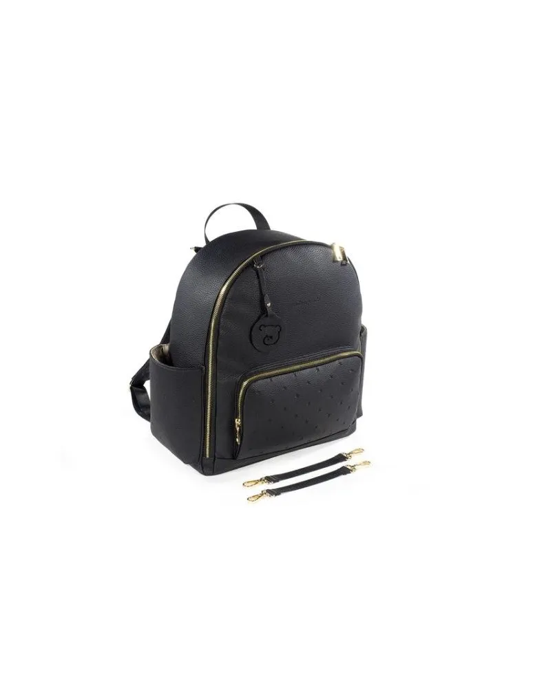 MOCHILA LONDON BLACK PASITO A PASITO