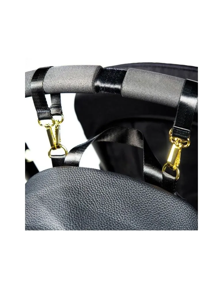 MOCHILA LONDON BLACK PASITO A PASITO