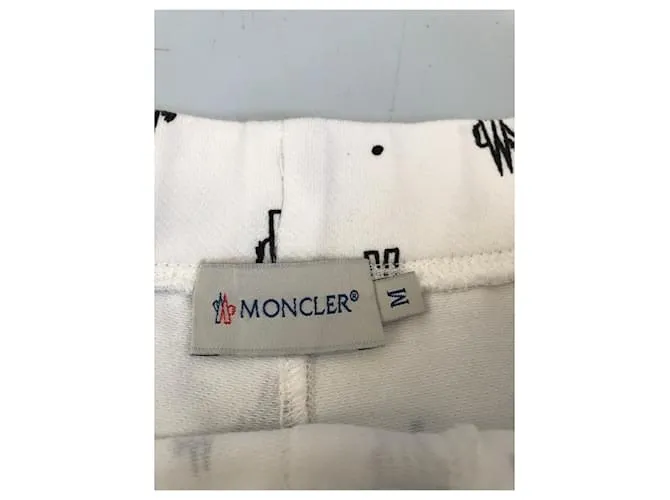 Moncler Mini Short MonogramMini Short Monogram Blanco 