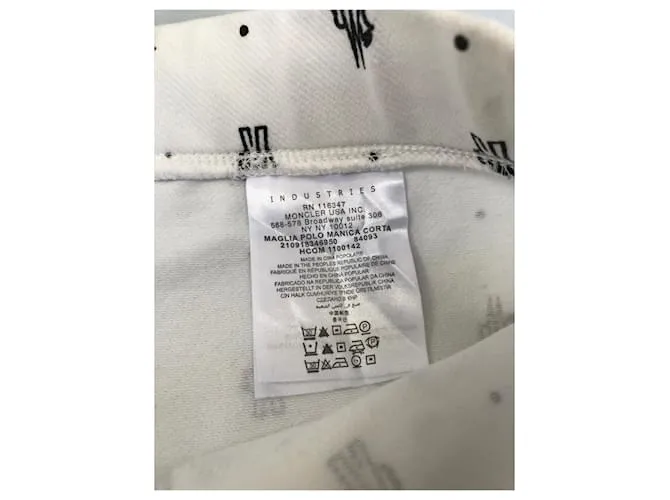 Moncler Mini Short MonogramMini Short Monogram Blanco 