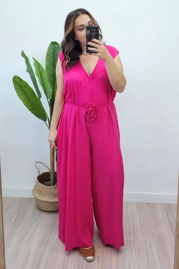 Mono Flor Fucsia