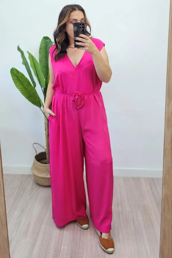 Mono Flor Fucsia
