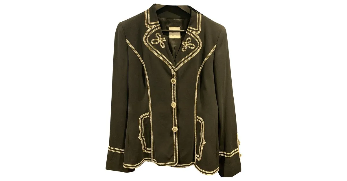Moschino Chaquetas Negro 
