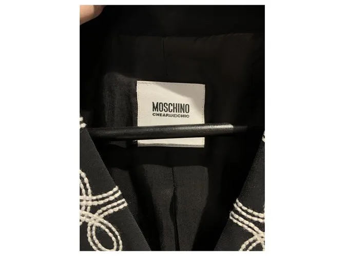 Moschino Chaquetas Negro 