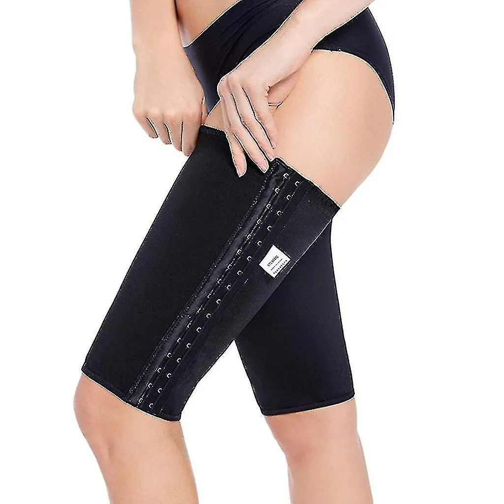 Mujeres Muslo Más Delgado Pierna Compresión Mangas Adelgazantes Muslo Envolturas Body Shaper