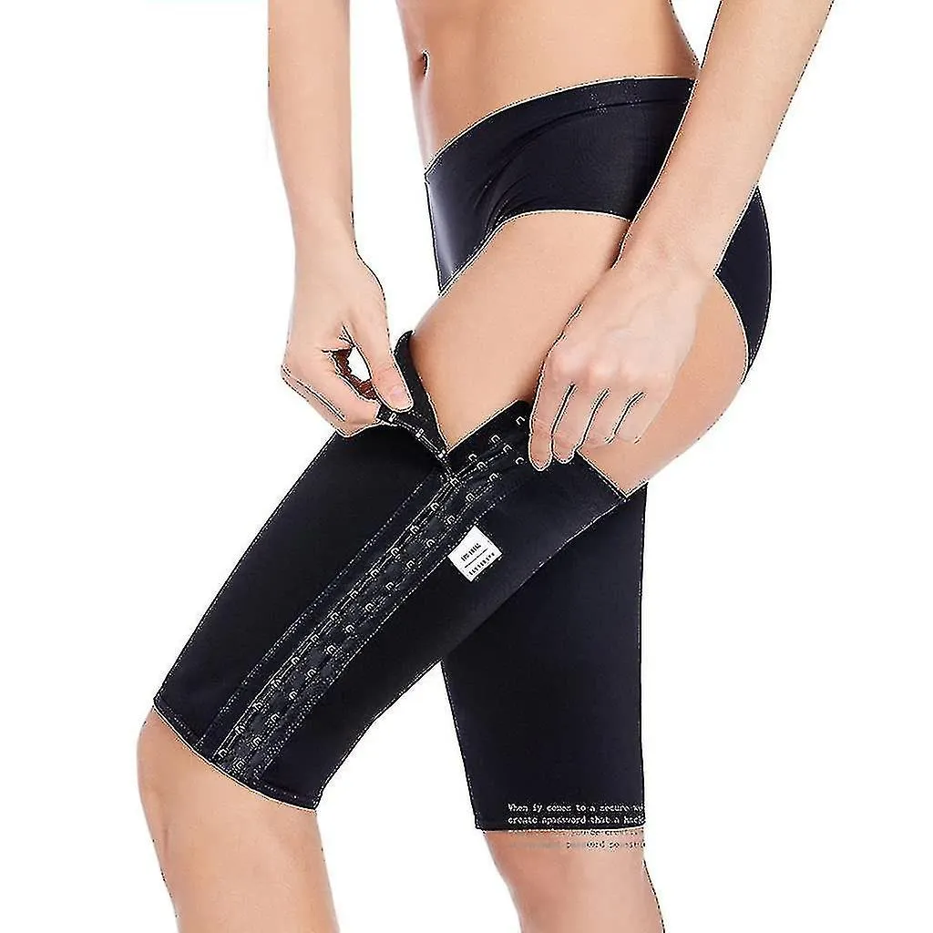 Mujeres Muslo Más Delgado Pierna Compresión Mangas Adelgazantes Muslo Envolturas Body Shaper