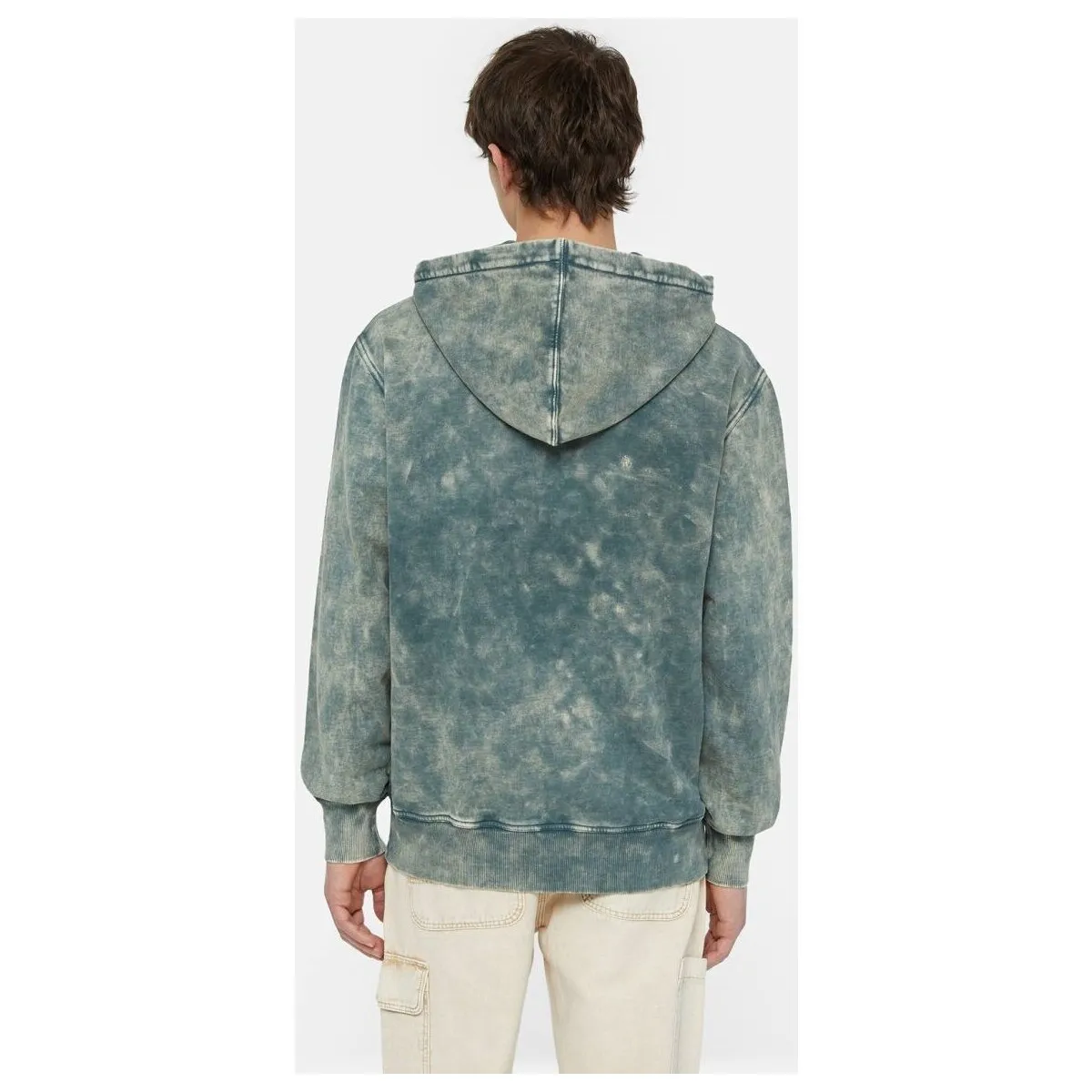 NEWINGTON HOODIE DBLE  DK0A4YYOH66 DBLE DYE/ACID WASH CLOUD