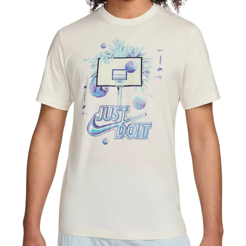 NIKE JUST DO IT GRAPHICS TEE BEIGE