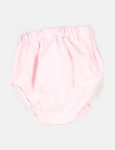 NoName Cubrepañal rosa detalle lazo