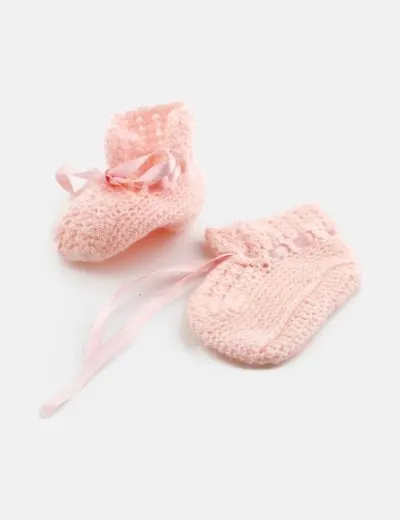 NoName Patuco rosa detalle lazo