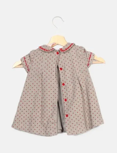 NoName Vestido bicolor detalle lazo