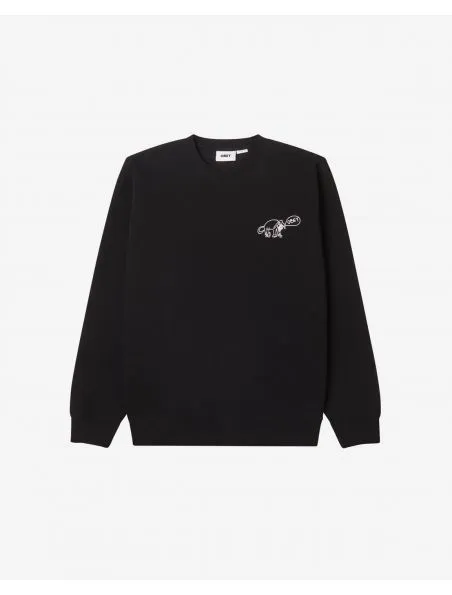 OBEY Sudadera Dog Dooble Hombre Black