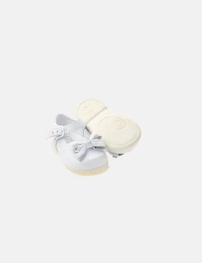Oh my toe Zapato blanco detalle lazo