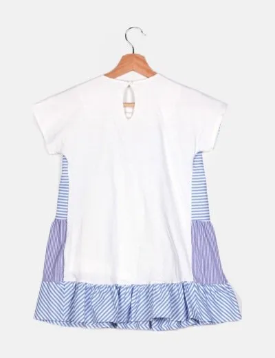 Original Marines Vestido rayas azules detalle lazo