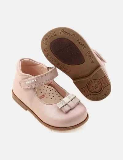 Pablosky Zapato rosa detalle lazo