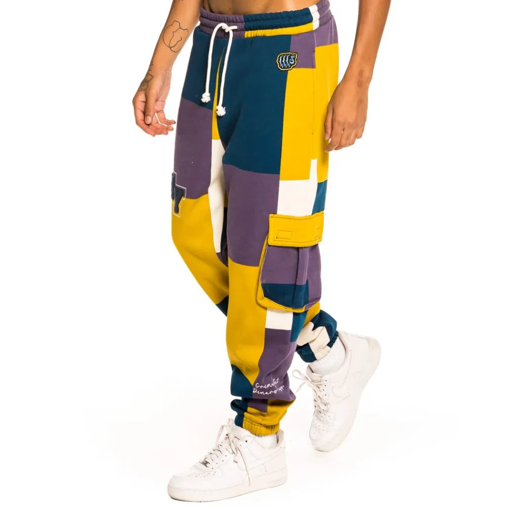 PACK GRIMEY PANTALóN + TEE "SINGGANG JUNCTION ALL OVER PRINT"  NAVY/SAND | FALL 21