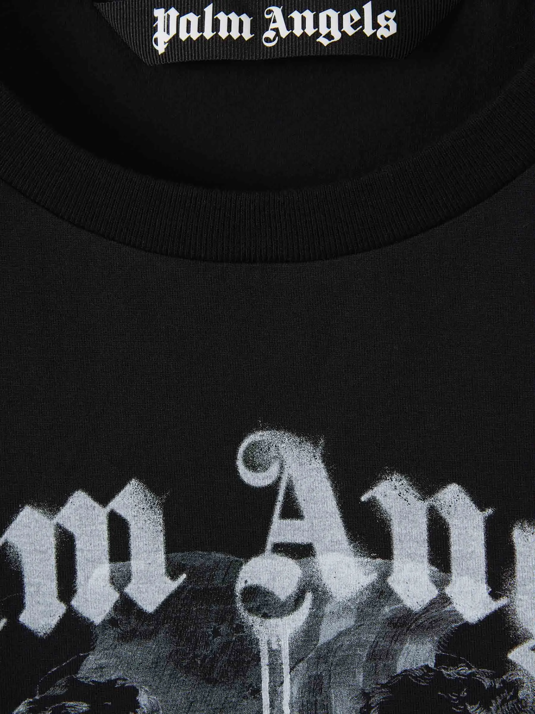 Palm Angels Camiseta Statement Pencil