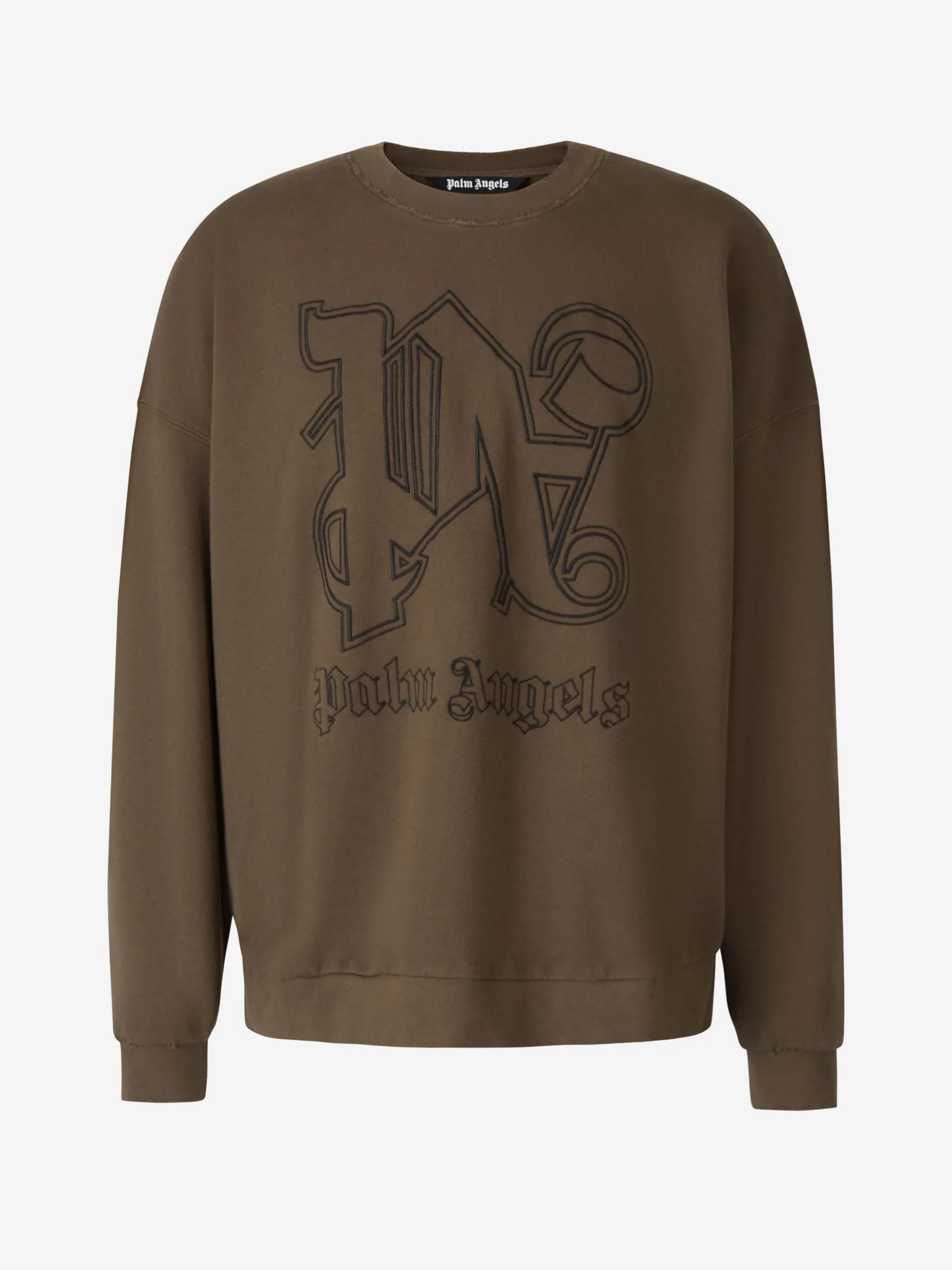 Palm Angels Sudadera Logo Bordado