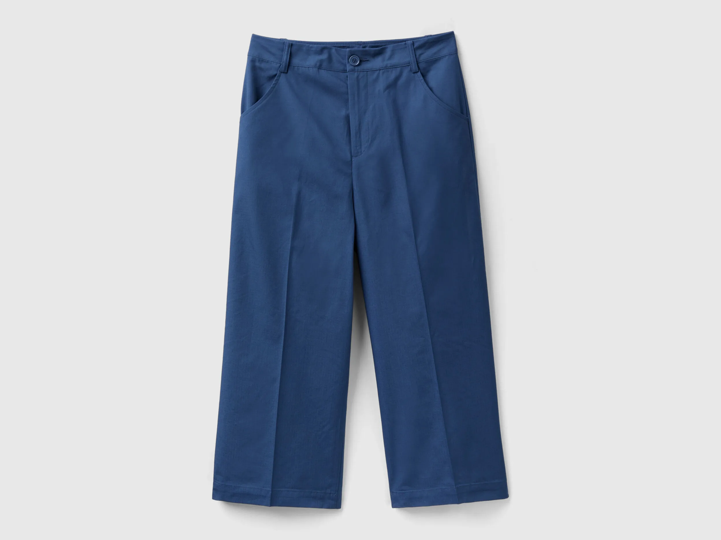 Pantalón cropped de 100 % algodón