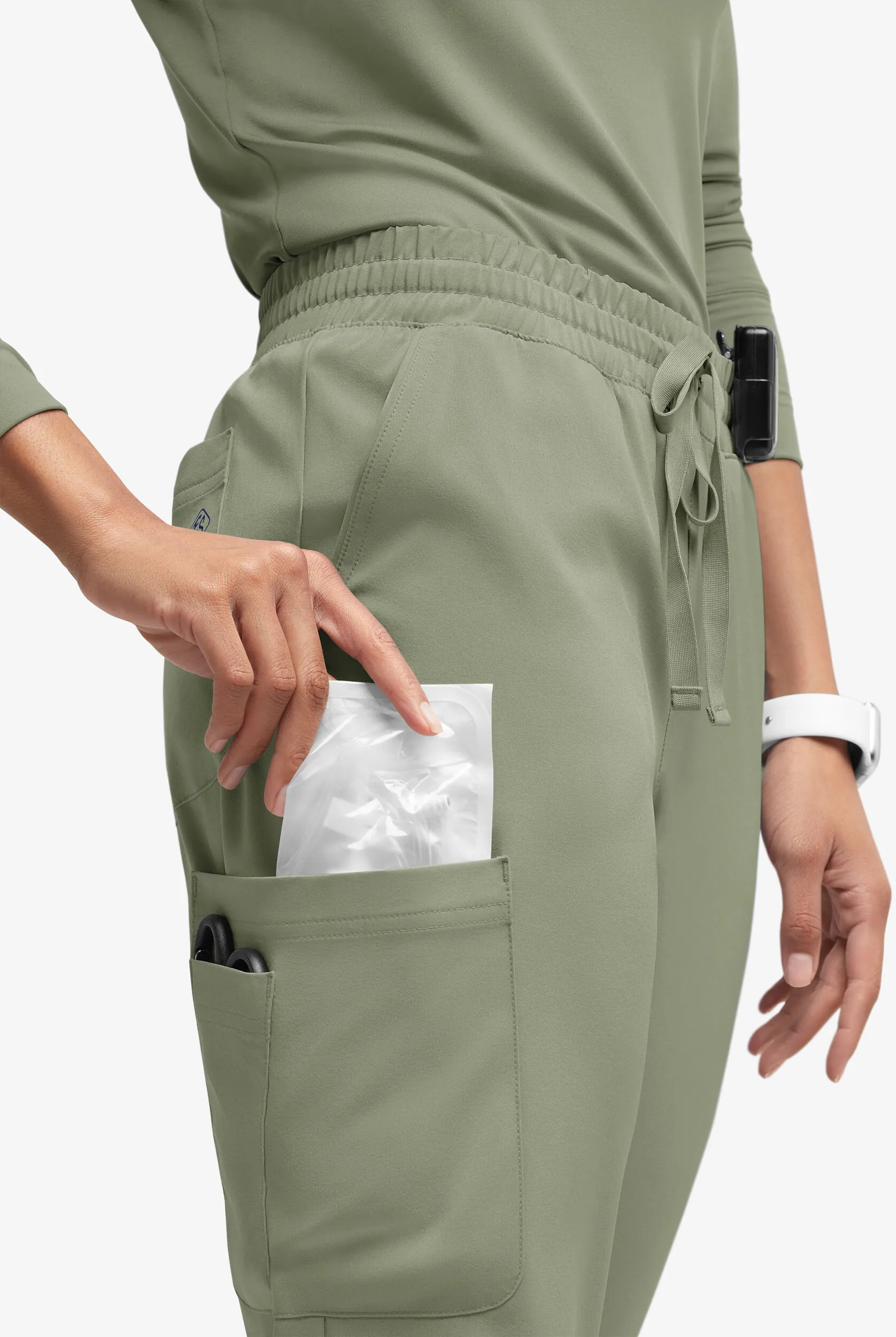 Pantalón médico Easy STRETCH Naya con piernas rectas y 6 bolsillos para mujer
