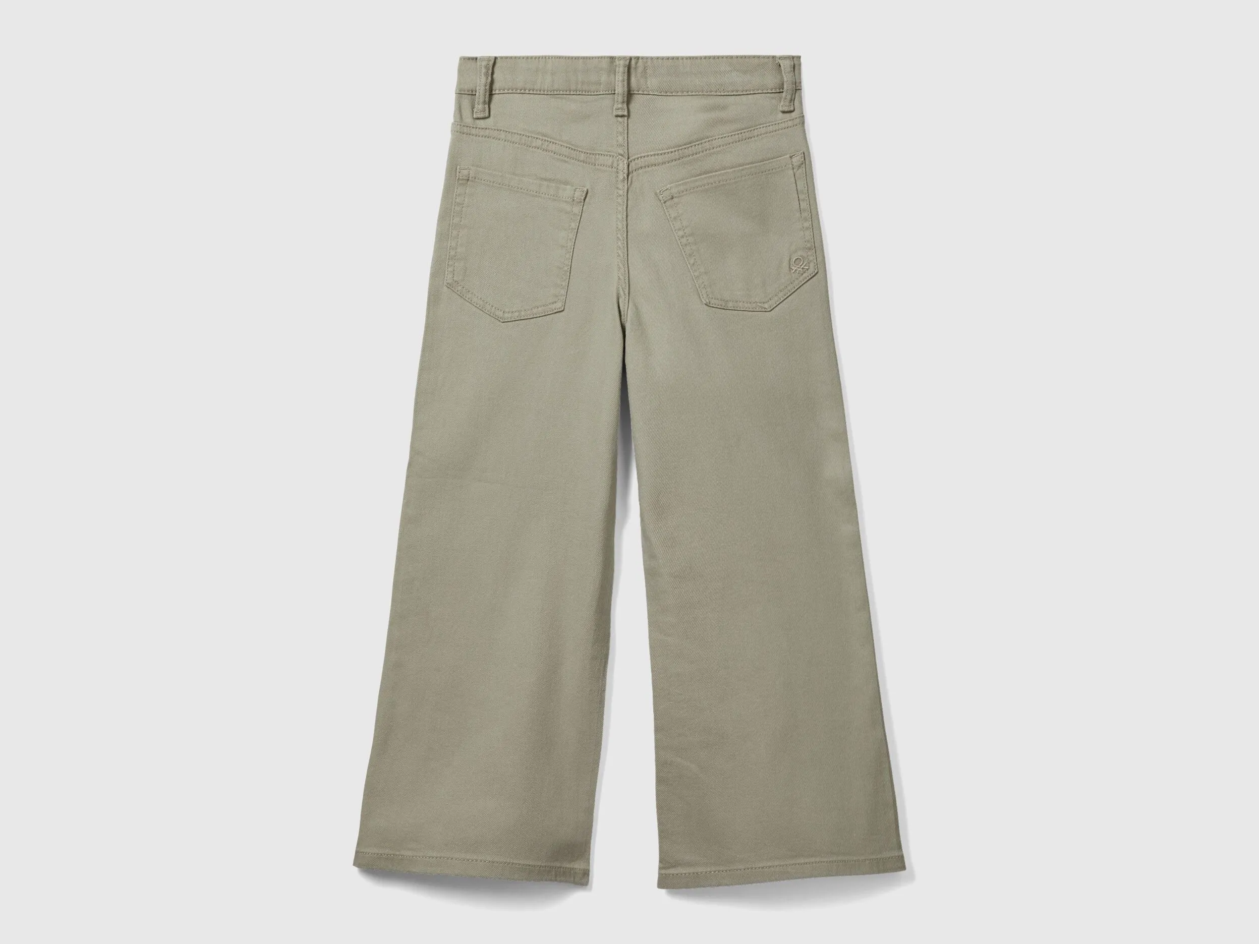 Pantalón wide fit de talle alto