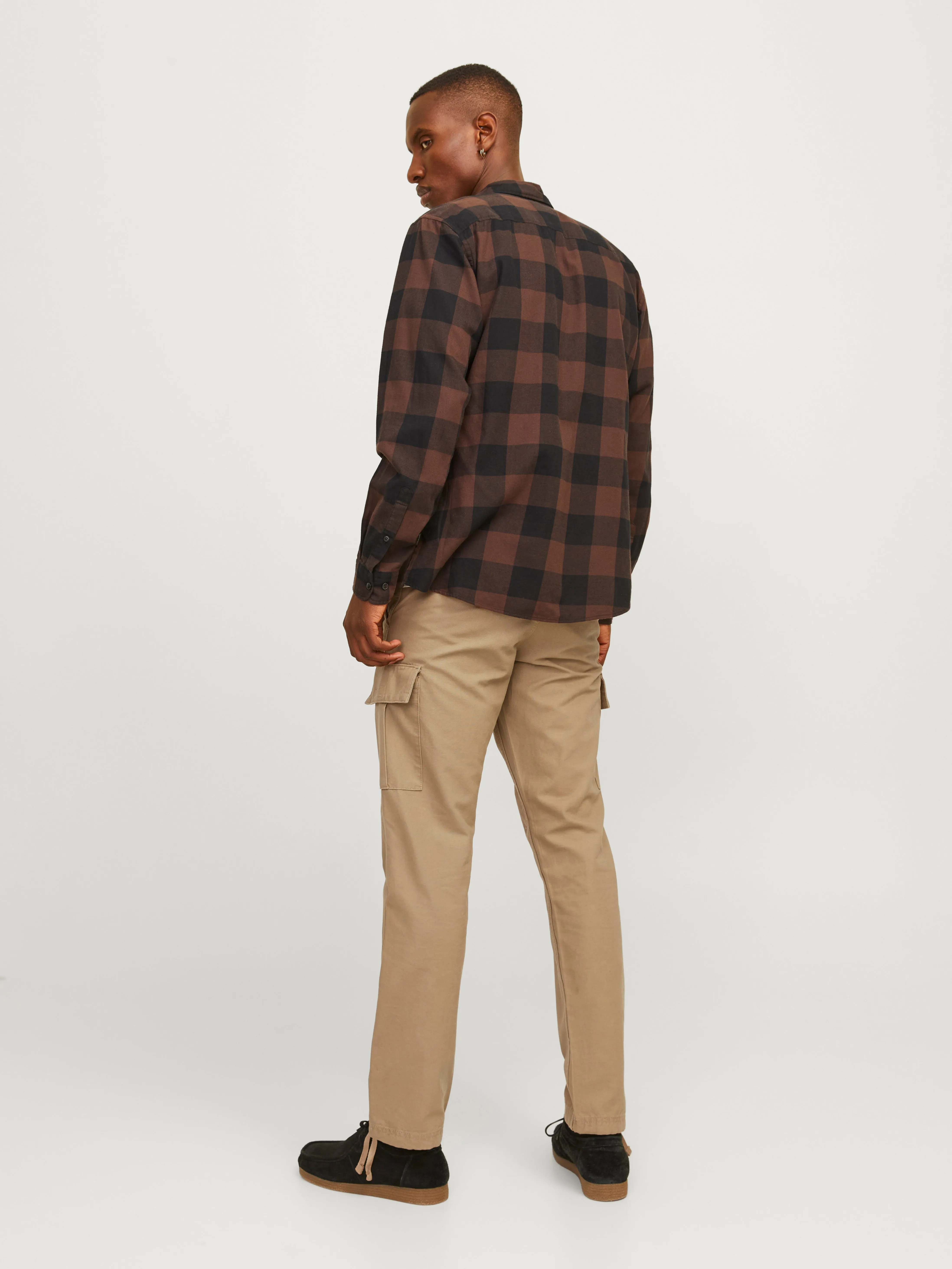 Pantalones cargo Corte loose | Marrón claro | Jack & Jones®
