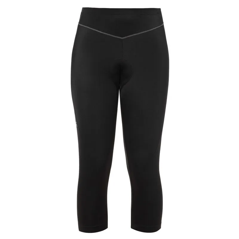Pantalones cortos de ciclismo para mujer Vaude Active 3/4 (Negro)