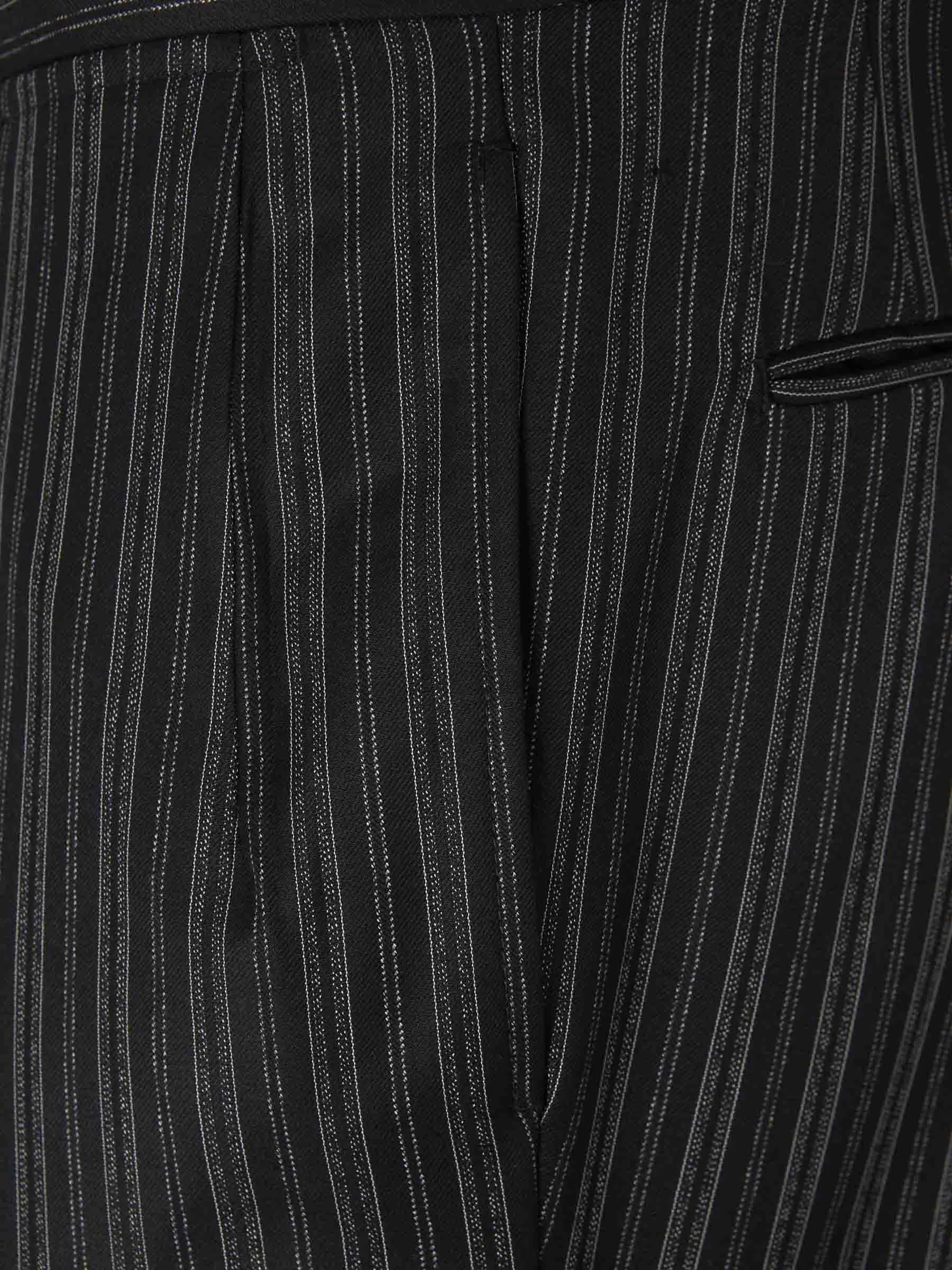 Pantalones Formales Rayas Lana