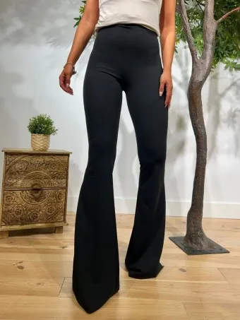 Pantalón Campana HARLO Negro