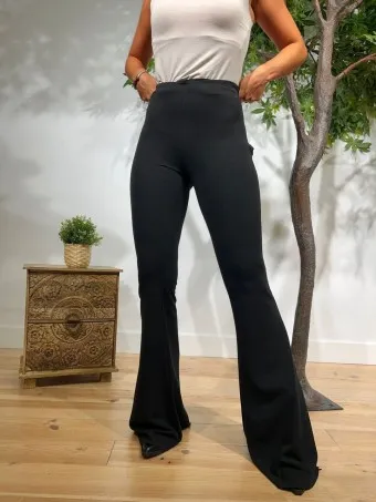 Pantalón Campana HARLO Negro
