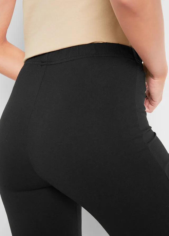 Pantalón ciclista con aplicaciones Negro