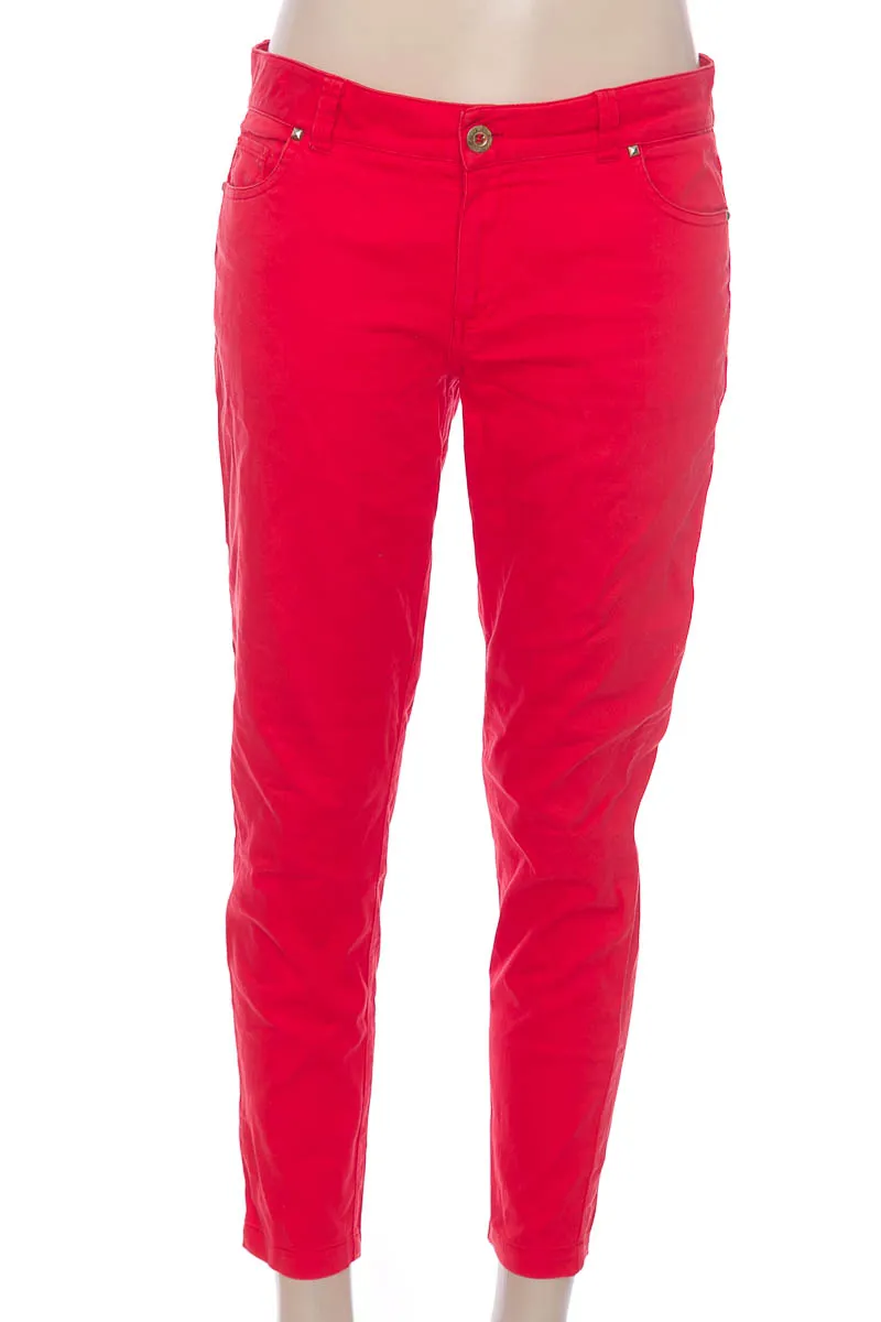 PANTALóN COLOR ROJO  RAGGED
