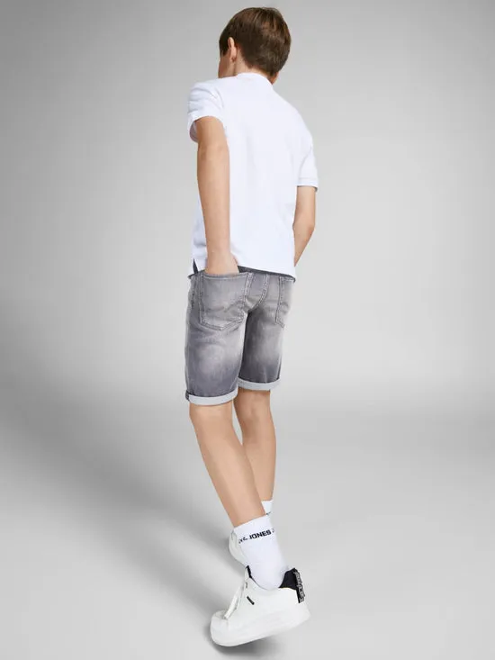 PANTALóN CORTO VAQUERO RICK 206 JUNIOR  GRIS