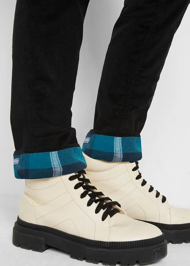 Pantalón de pana térmico Negro