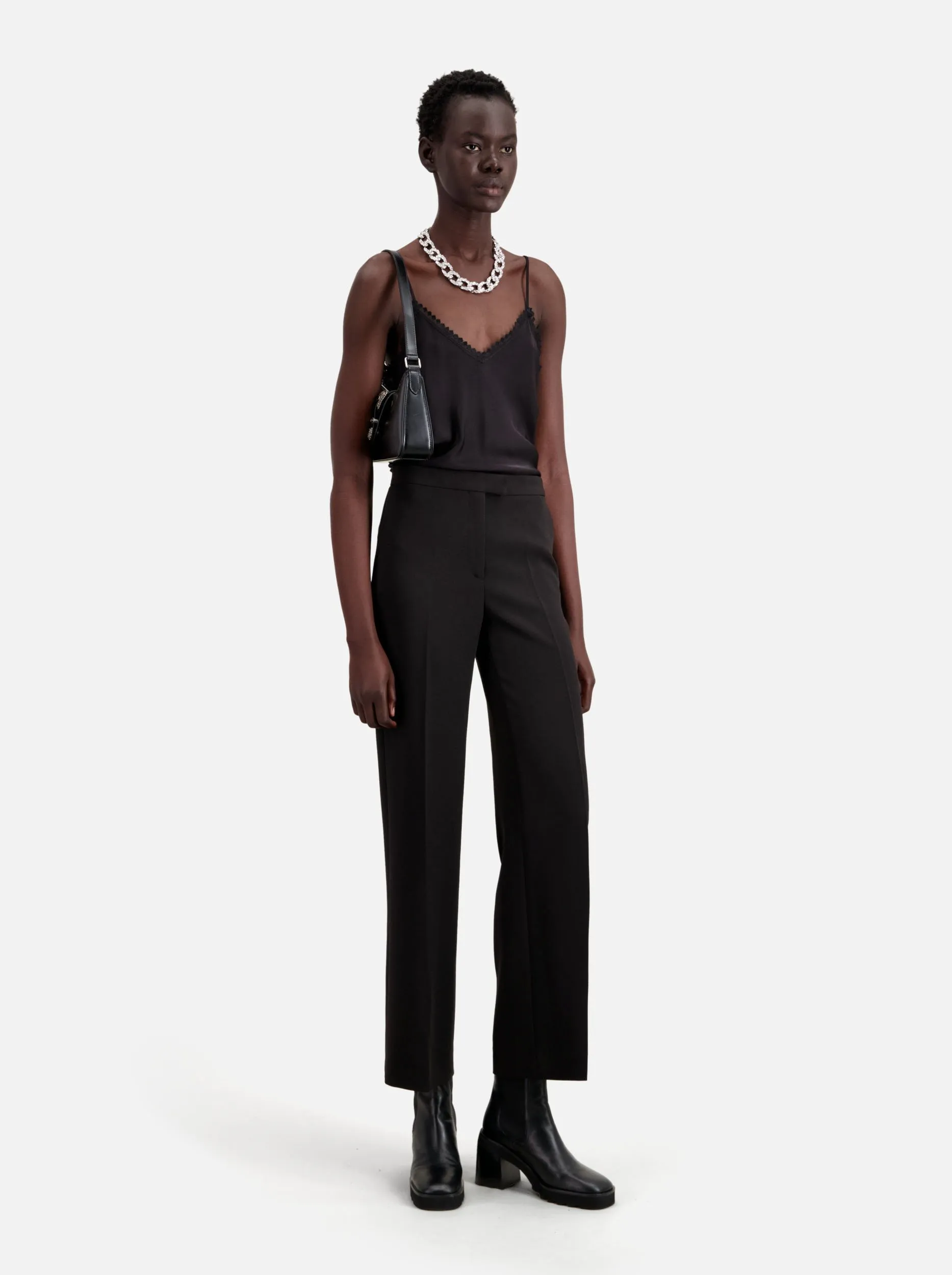 Pantalón de sastre en negro