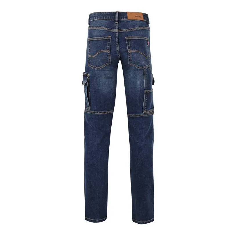 Pantalón de trabajo vaquero corte Slim Fit
