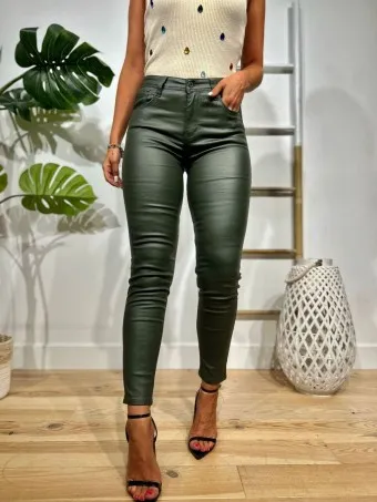 Pantalón Encerado KALIS Verde