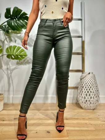 Pantalón Encerado KALIS Verde