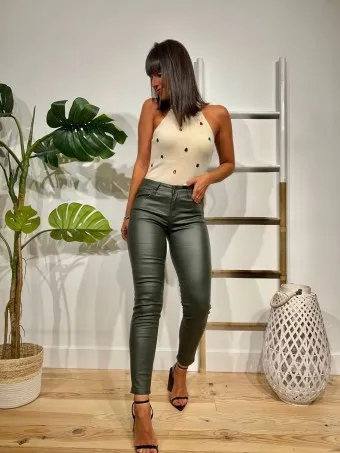 Pantalón Encerado KALIS Verde