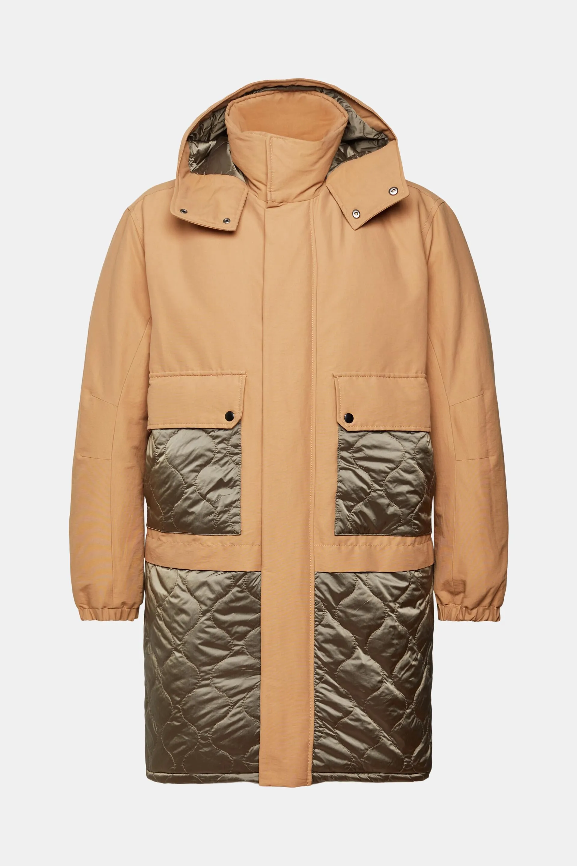 Parka con capucha