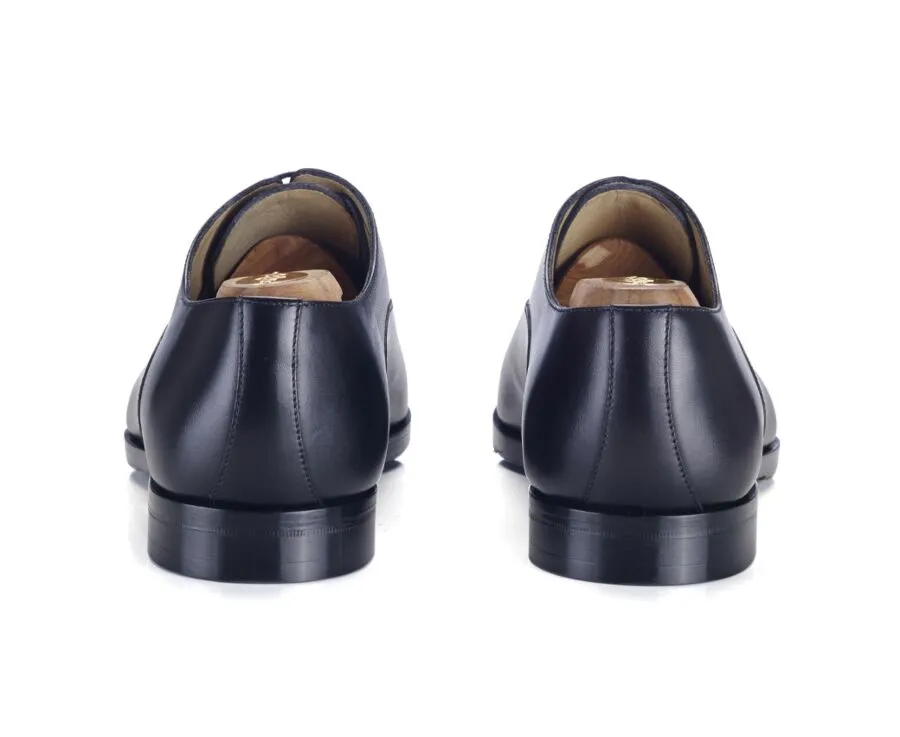 PATINA BLACK OXFORD SHOES  LEATHER OUTSOLE & RUBBER PAD  SPEZIA II PATIN