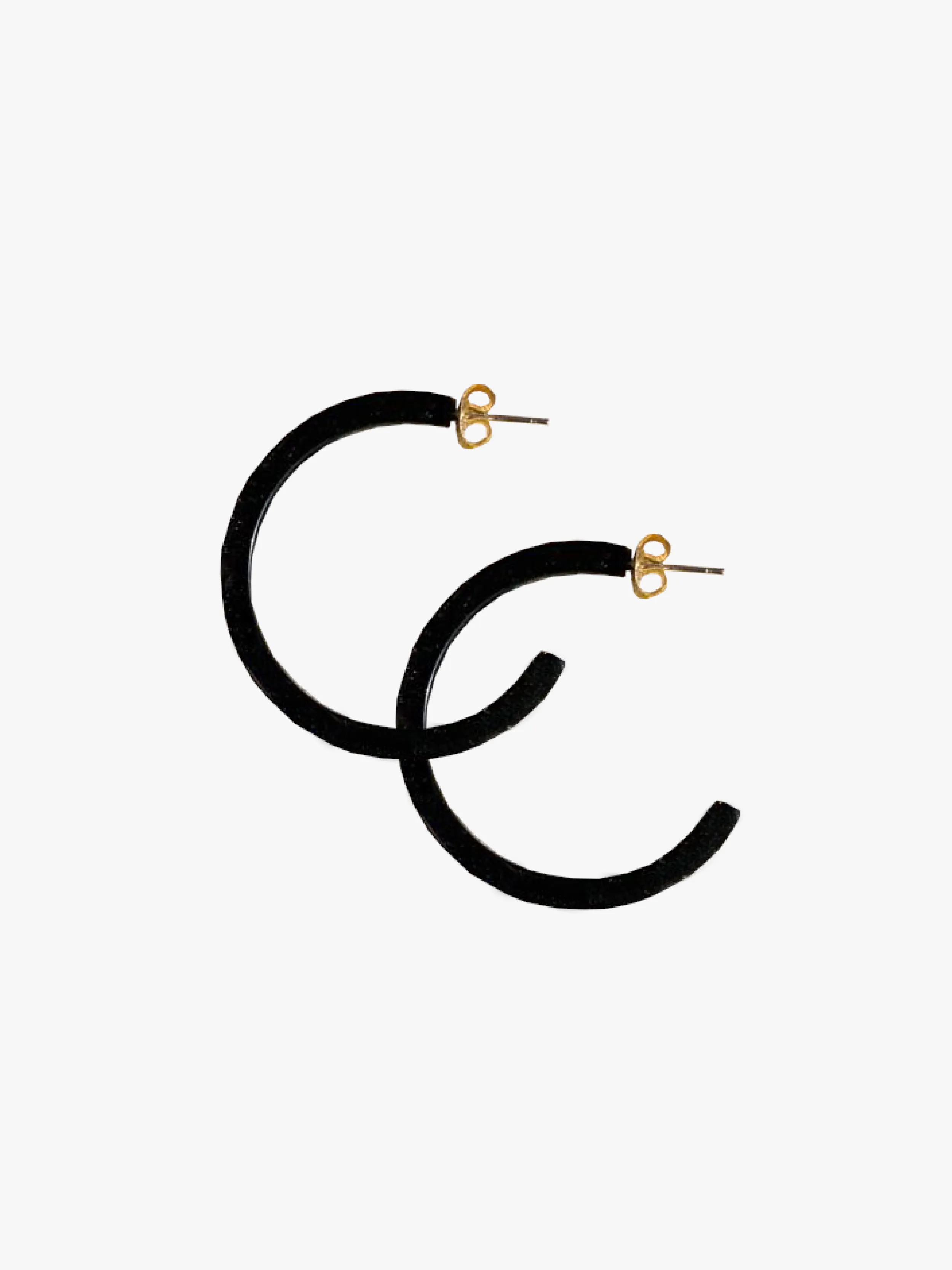 Pendientes Black hoops