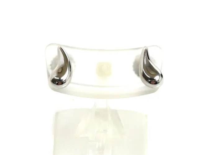 Pendientes de gota de platino Tiffany & Co. 