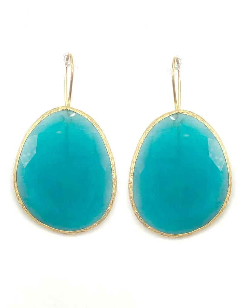 PENDIENTES LÁGRIMA AZUL PARA TRIUNFAR EN BODAS Y EVENTOS