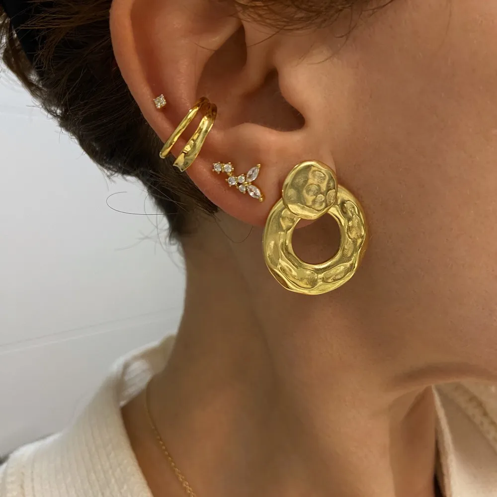 Pendientes Olimpo Oro (PAR)