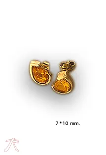 PENDIENTES ORO, CON PIEDRAS. 057_019543009