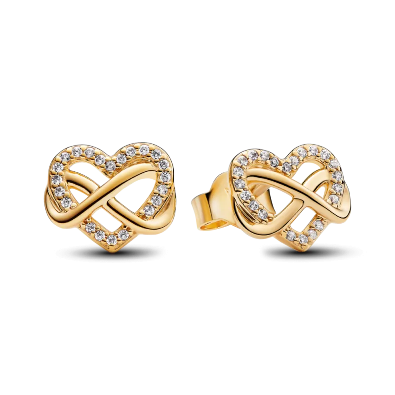 Pendientes Pandora Corazón Infinito Brillante 262667c01