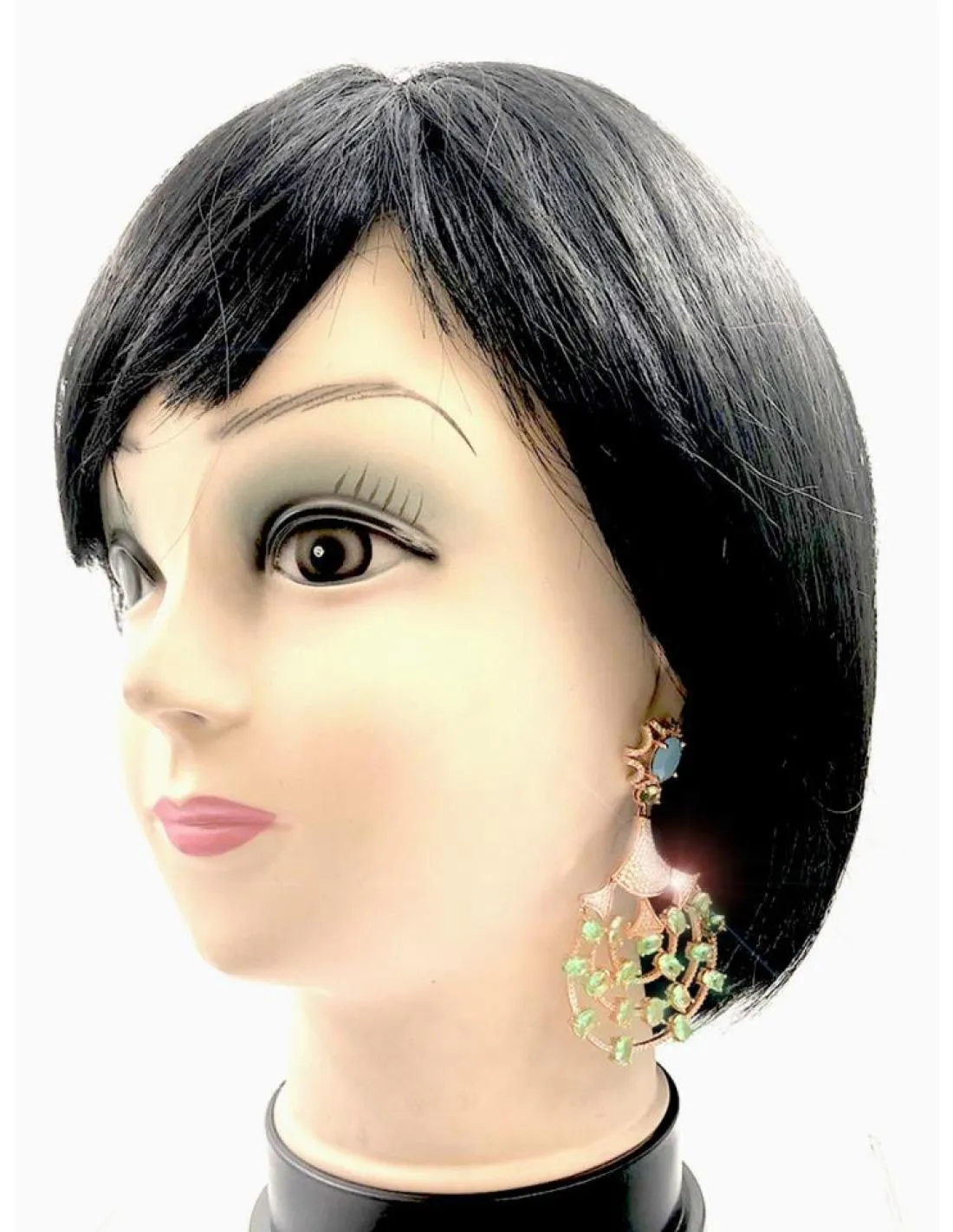PENDIENTES PLATA DORADA LARGOS ESPECIAL BODAS DE NOCHE Y EVENTOS