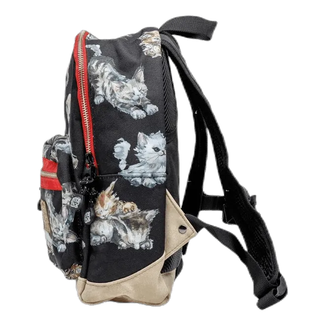 Pick & Pack Kittens Backpacks Black